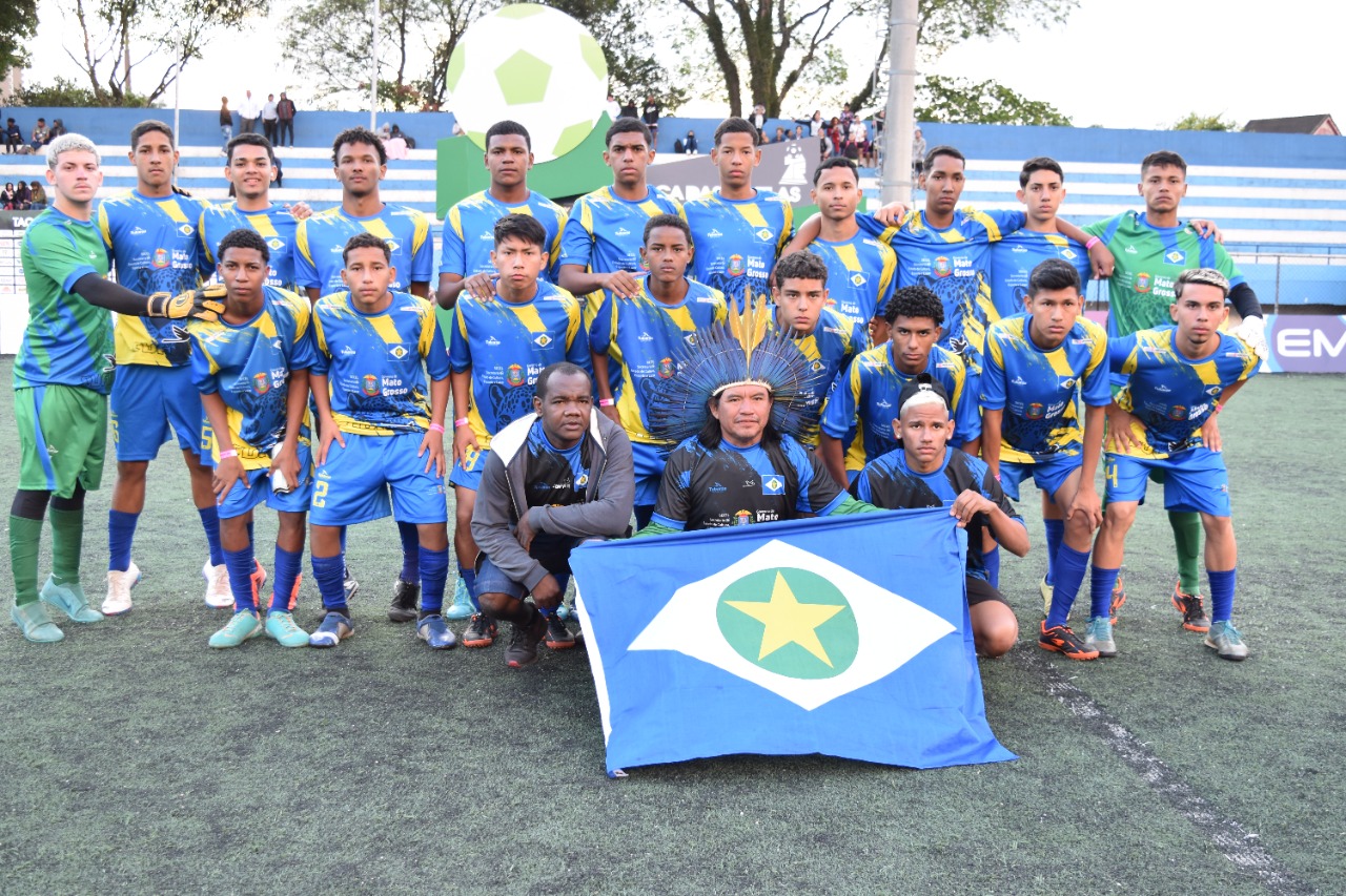 Seleção masculina de MT marca 3 a 0 contra Santa Catarina