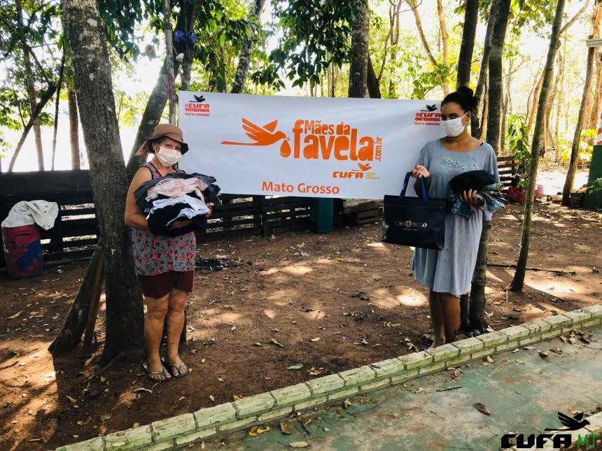 CUFA MT FAZ DOAÇÕES DE CESTAS BÁSICAS E ROUPAS EM COMUNIDADES DE CHAPADA DOS GUIMARÃES