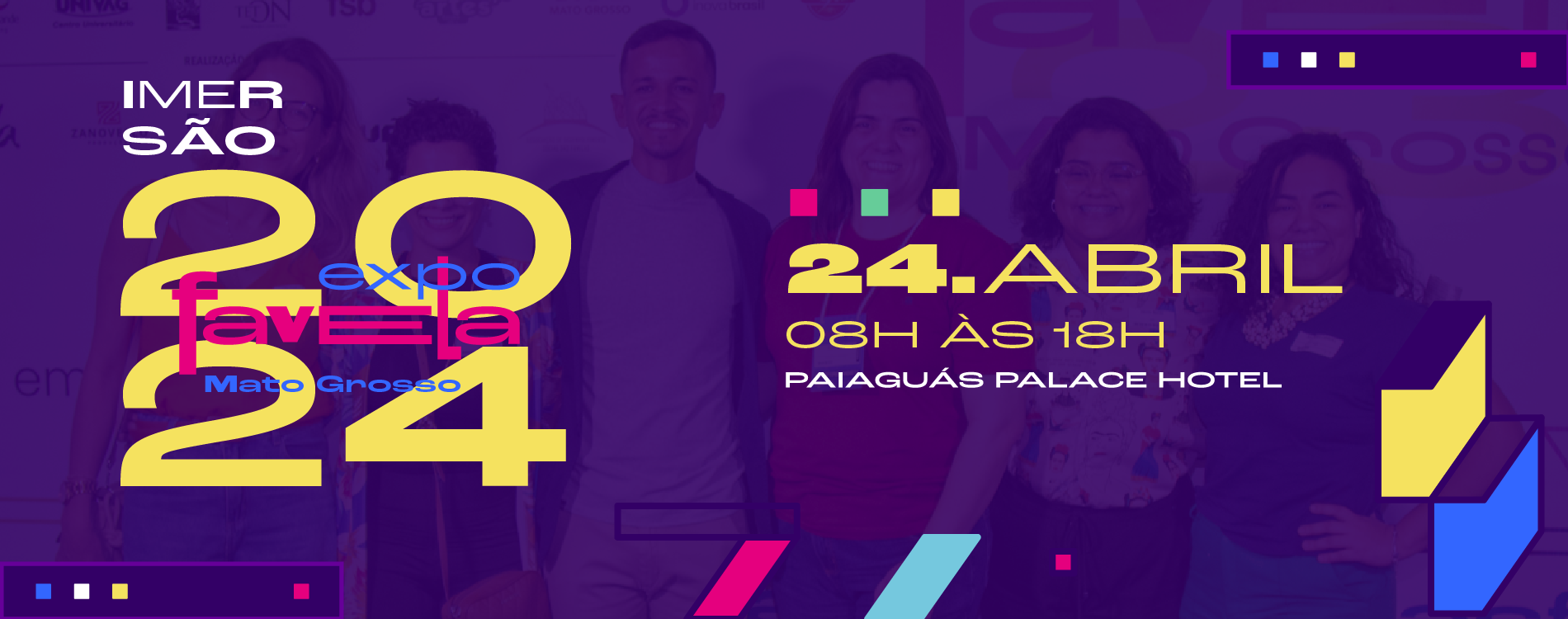 Cufa-MT promove imersão para participantes da Expo Favela no dia 24 de abril