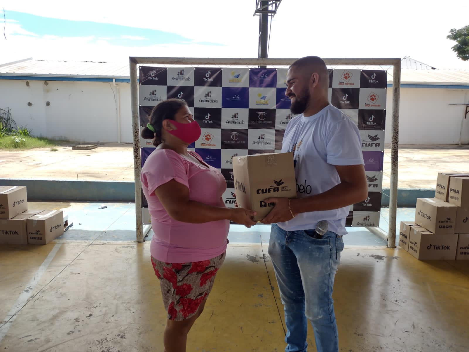 Ação da CUFA MT e Tik Tok beneficiam 1.200 famílias em Mato Grosso
