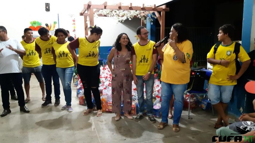 CUFA MATUPÁ REALIZOU TRADICIONAL CEIA DE NATAL PARA COMUNIDADE COM PARCEIROS