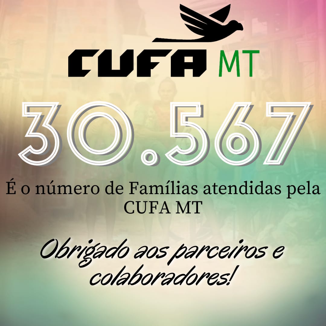 30.567 é o número de famílias atendidas pela CUFA MT